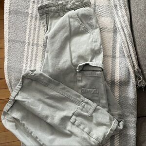 Gray Cargo Pants